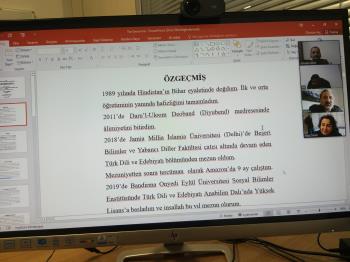 Türk Dili ve Edebiyatı Anabilim Dalı Yüksek Lisansta İlk Mezununu Verdi
