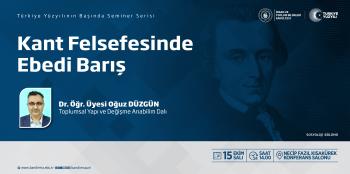 Kant Felsefesinde Ebedi Barış