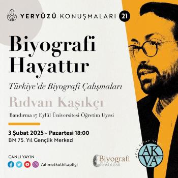 Bölümümüz Hocalarından Dr. Öğr. Üyesi Rıdvan Kaşıkçı Balıkesir’de Türkiye’de Biyografi Çalışmalarını Anlattı