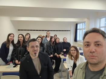 Tarih Bölümü öğretim üyesi Doç. Dr. Resul Yavuz bölüm dersimize konuk oldu