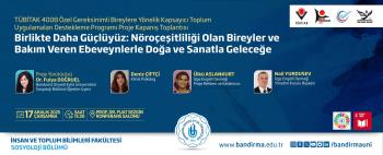 Dr. Öğr. Üyesi Fulya DOĞRUEL'in TÜBİTAK Projesi Kapanış Toplantısı Gerçekleşecektir