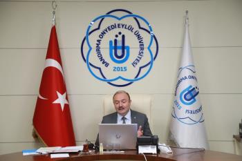Our University Academic Board Meeting was held under the Presidency of our Rector Prof. Dr. Süleyman Özdemir